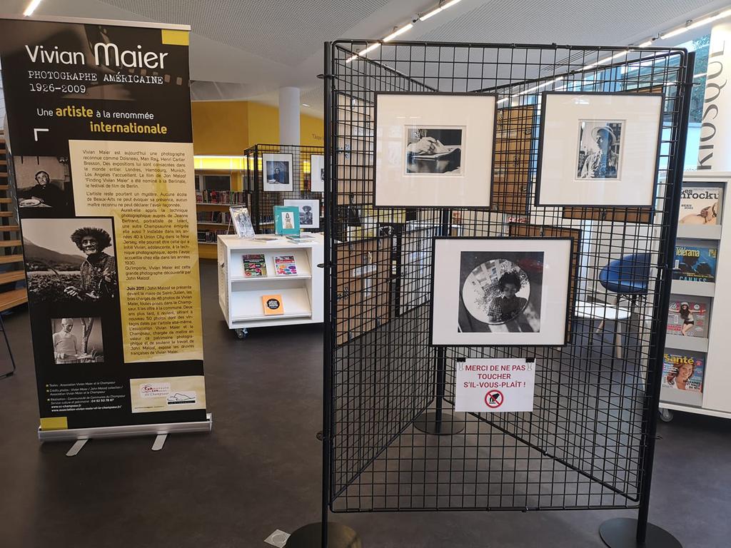 Expo vivian maier a la mediatheque de veynes jusqu au 31 07 21 1024x768