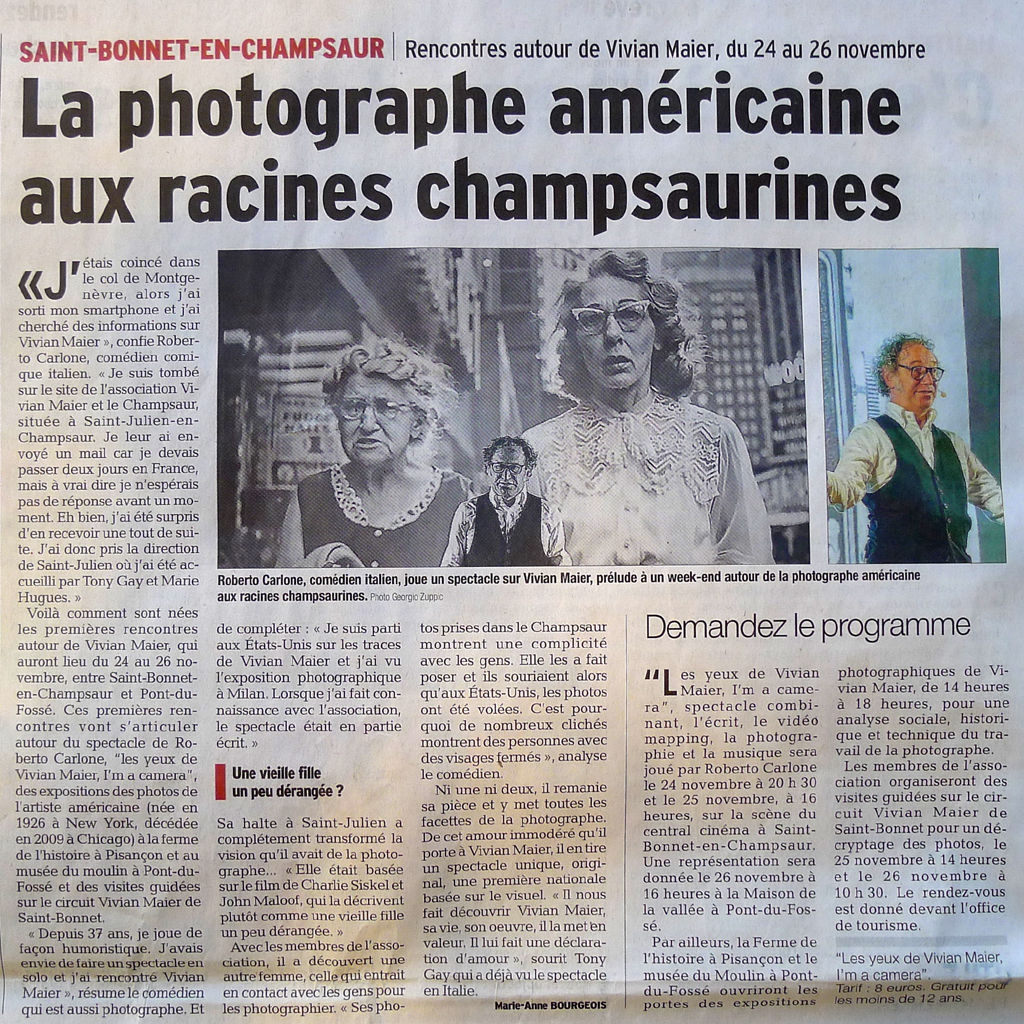 article du dauphine du 171117